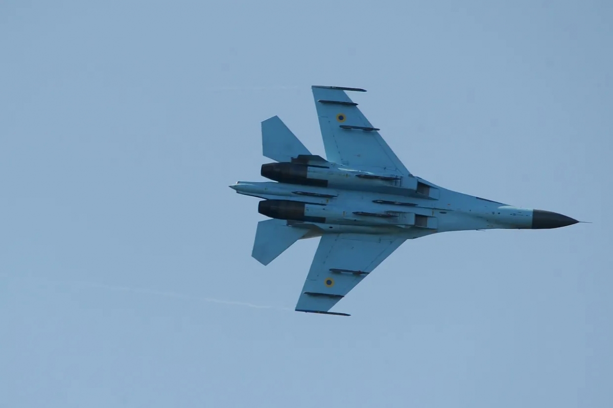 Ukraine mất tiêm kích Su-27 trong lúc chặn cuộc tấn công bằng UAV của Nga